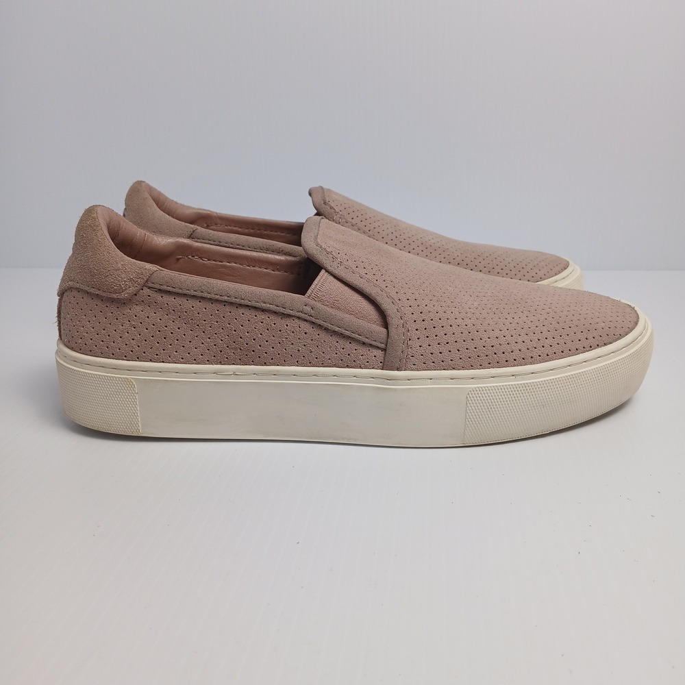 UGG Suede Perforated Slip On Sneakers Dusty Rose Women's‎ 8 - Picture 2 of 8